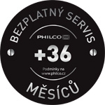 Lednice Philco PTB 1931 +36 měsíců bezplatný servis